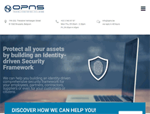 Tablet Screenshot of opns.net