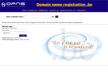 Tablet Screenshot of dns.opns.be